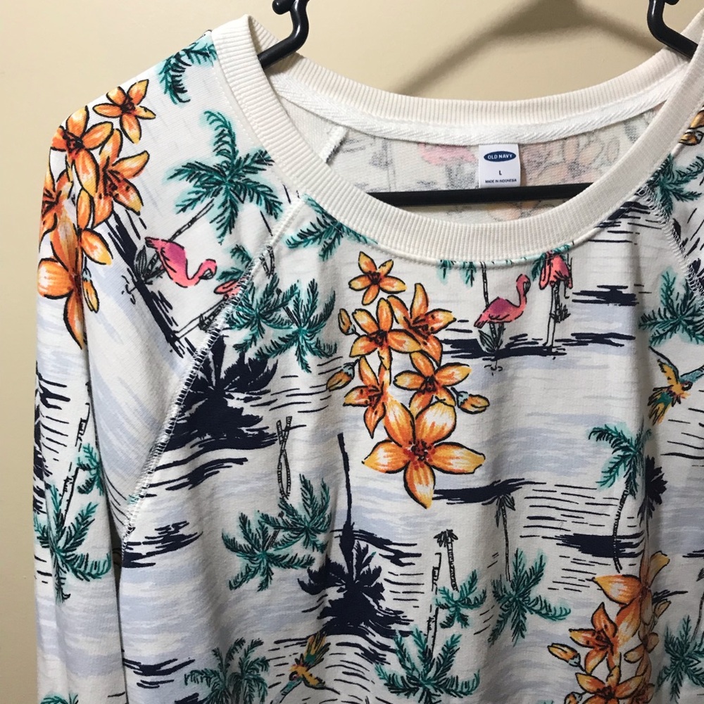 Old Navy Florida Print Sweatshirt